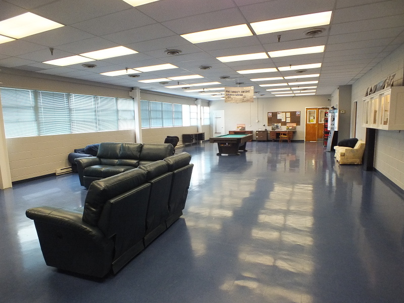 a long living room 